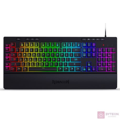 Redragon Shiva RGB Membrane Gaming Keyboard Black HU