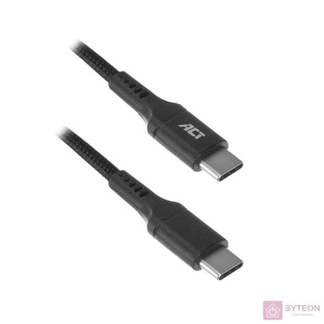 ACT AC3096 USB 2.0 connection cable C male - C male 1m Black