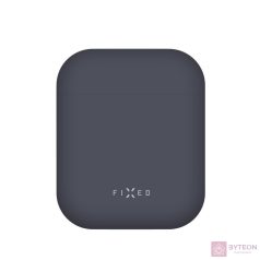 FIXED Ultrathin Szilikon Tok Silky Apple Airpods, Kék