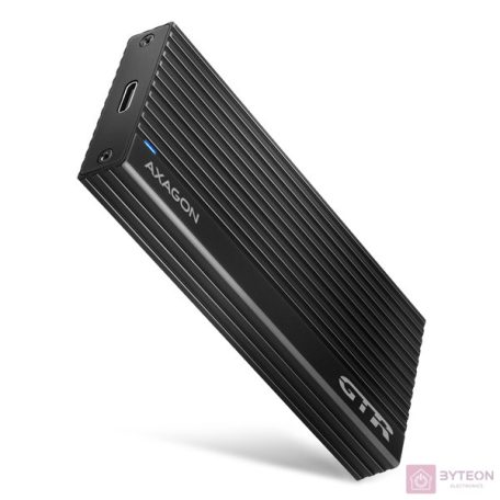 AXAGON EEM2-GTR SuperSpeed+ USB-C - NVMe M.2 THIN RIB Box Black