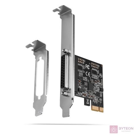 AXAGON PCEA-P1N 1x parallel port adapter w. SP  LP