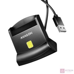 AXAGON CRE-SM4N Smart Card Standreader Black