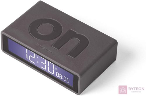 Lexon Flip+ LCD Alarm Clock Black