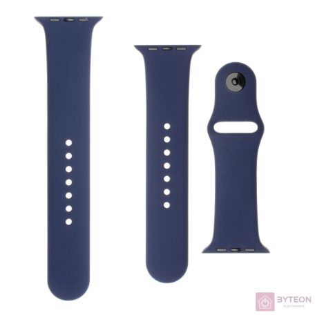 FIXED Szilikon strap Apple Watch 38 mm/40 mm Kék