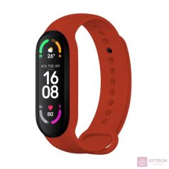   FIXED Szilikon Strap Xiaomi Band 7/ Mi Band 6/ Mi Band 5, Piros