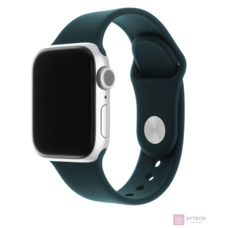 FIXED Szilikon Strap Set Apple Watch 42/44/45 mm, green-blue