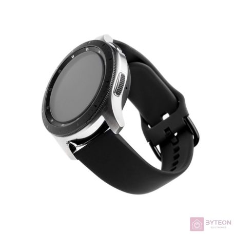 FIXED Szilikon Strap Smartwatch 20mm wide, Fekete