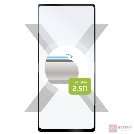 FIXED teljes kijelzős üvegfólia Samsung Galaxy S20 FE/FE 5G telefonokhoz, fekete
