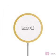 Delight Mágneses vezeték nélküli töltőpad Type-C Gold