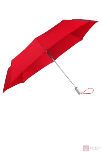 Samsonite Alu Drop S Safe 3 Sect. Umbrella Tomato Red