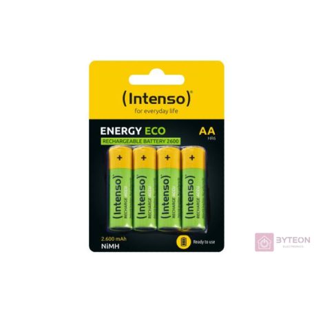 Intenso 2600mAh AA Ni-MH akkumulátor 4db/csomag