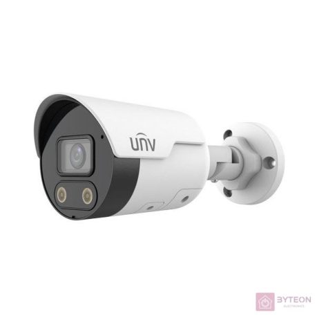 Uniview Prime-I 8MP Tri-Guard csőkamera, 4mm fix objektívvel, mikrofonnal és hangszóróval