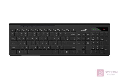 Genius SlimStar 7230 Wireless billentyűzet Black HU