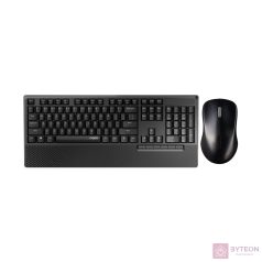 Rapoo X1960 Wireless Keyboard  Mouse Black HU