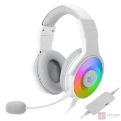   Redragon Pandora 2 White, Gaming headset w/adapter (XBOX PS4)