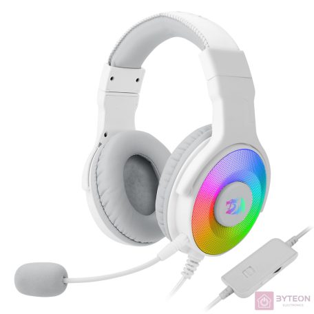 Redragon Pandora 2 White, Gaming headset w/adapter (XBOX PS4)