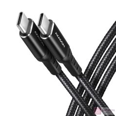 AXAGON BUCM-CM10AB HQ USB-C  USB-C Cable 1m Black