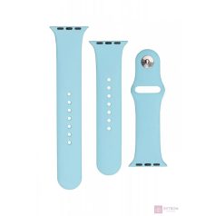 FIXED Szilikon Strap Set Apple Watch 42/44/45 mm, turquoise