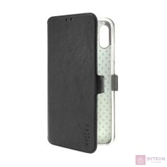 FIXED Thin book case Topic for Oppo A52, black