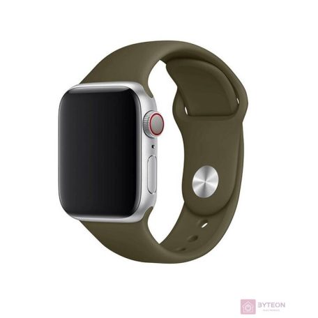 FIXED Szilikon Strap Set Apple Watch 38/40/41 mm, olive