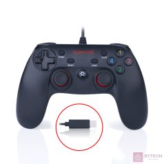 Redragon Saturn Wirred Gamepad Black PC/PS3