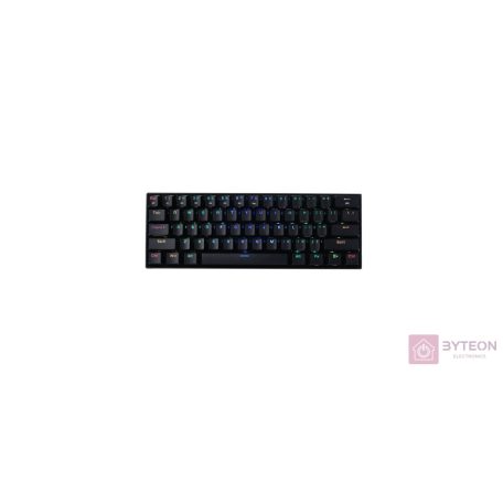 Redragon Draconic Compact RGB Wireless Brown Mechanical Tenkeyless Designed Bluetooth Gaming Keyboard Black HU