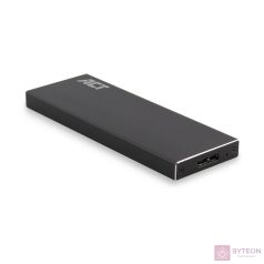   ACT AC1600 USB3.2 M.2 SATA SSD Enclosure Aluminium Design Black