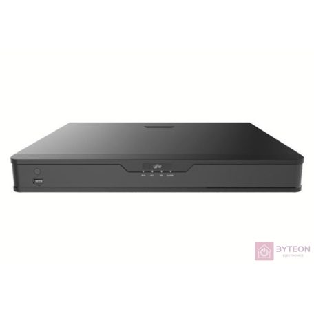 Uniview 9 csatornás NVR 2 HDD hellyel, S2 széria
