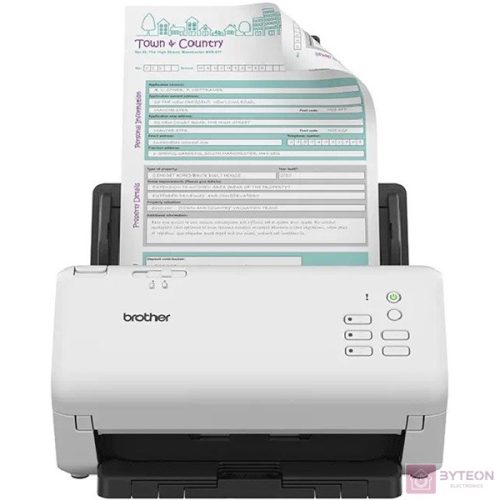 Brother ADS-4300N Lapáthúzos Szkenner White