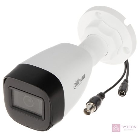 Dahua HAC-HFW1500C-0280B-S2/kültéri/5MP/Lite/2,8mm/30m/4in1 HD analóg csőkamera
