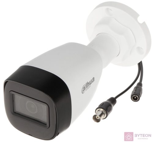 Dahua HAC-HFW1500C-0280B-S2/kültéri/5MP/Lite/2,8mm/30m/4in1 HD analóg csőkamera