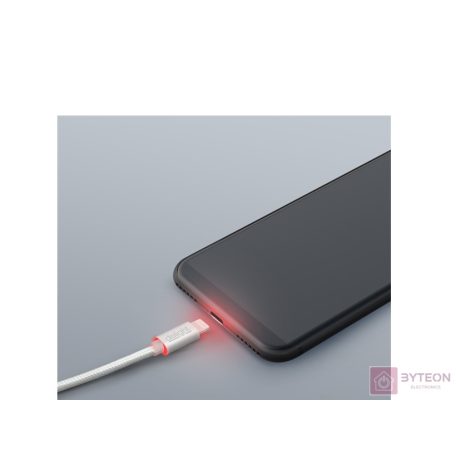 Delight iPhone Lightning Type-C adatkábel 1m Grey