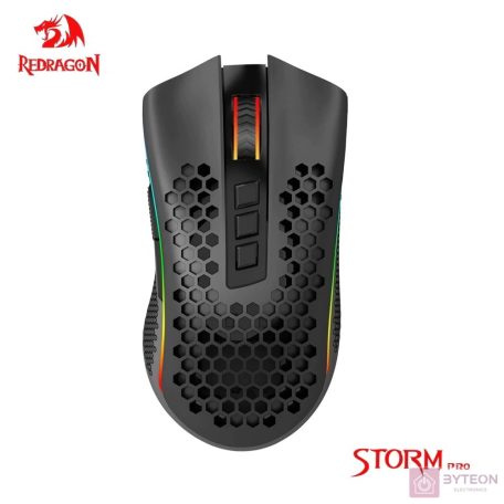 Redragon Storm PRO M808-KS Wireless RGB Gaming Mouse Black
