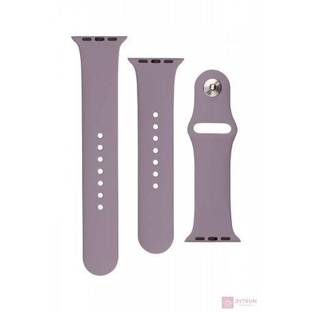 FIXED Szilikon Strap Set Apple Watch 42/44/45 mm, purple