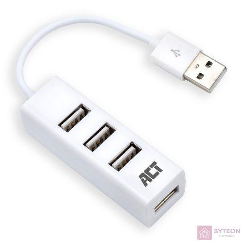 ACT AC6200 USB Hub 4port White
