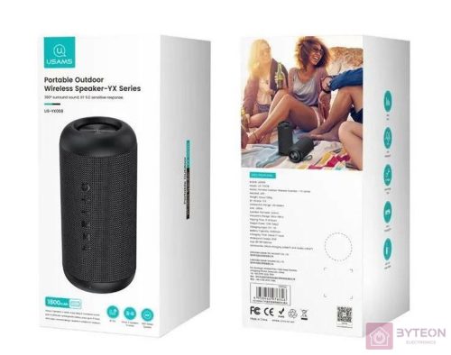 Usams YX8YG01 Bluetooth Speaker Black