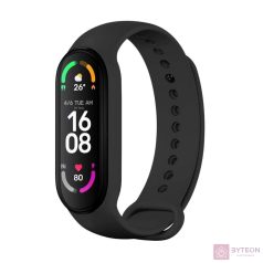   FIXED Silicone Strap for Xiaomi Band 7/ Mi Band 6/ Mi Band 5 Black