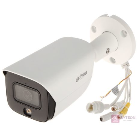 Dahua IPC-HFW3249E-AS-LED-0280B/kültéri/2MP Lite AI/2,8mm/LED30m/Full-Color IP csőkamera