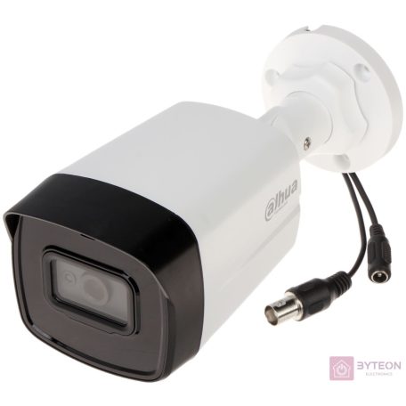 Dahua HAC-HFW1200TL-0360B/kültéri/2MP/Lite/3,6mm/40m/4in1 HD analóg csőkamera
