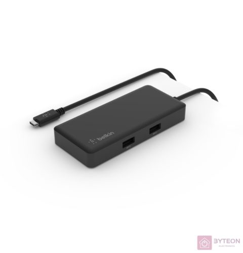 Belkin Connect USB-C 5-in-1 Multiport Adapter Black