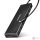 AXAGON HUE-F7C SuperSpeed USB-C FLAT CHARGING HUB Black