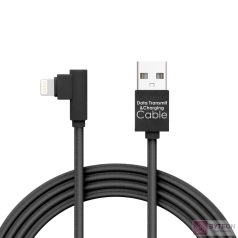Delight iPhone Lightning 90 Adatkábel Black
