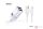 Joyroom C-A06 3.1A 2xUSB Autós Töltőfej + Micro USB 1M Adatkábel White