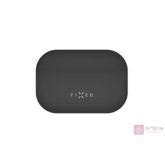   FIXED Silky szilikon tok Apple Airpods Pro fülhallgatóhoz, fekete