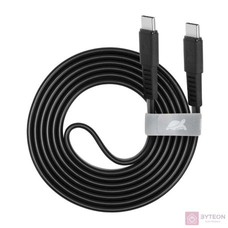 RivaCase PS6005 BK12 ENG Type-C / Type-C Cable, 1,2m Black