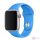 FIXED Szilikon Strap Set Apple Watch 42/44/45 mm, deep Kék
