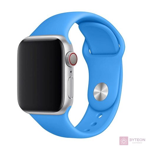 FIXED Szilikon Strap Set Apple Watch 42/44/45 mm, deep Kék