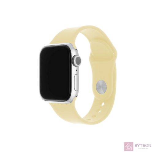 FIXED Szilikon Strap Set Apple Watch 38/40/41 mm, light Sárga