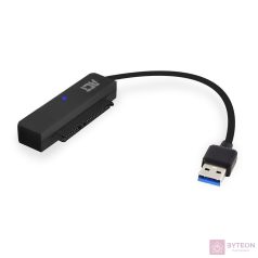 ACT AC1510 USB adapter cable to 2,5‘ SATA HDD/SSD Black
