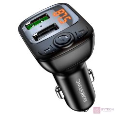 BOROFONE BC41 Bluetooth Transzmitter Black